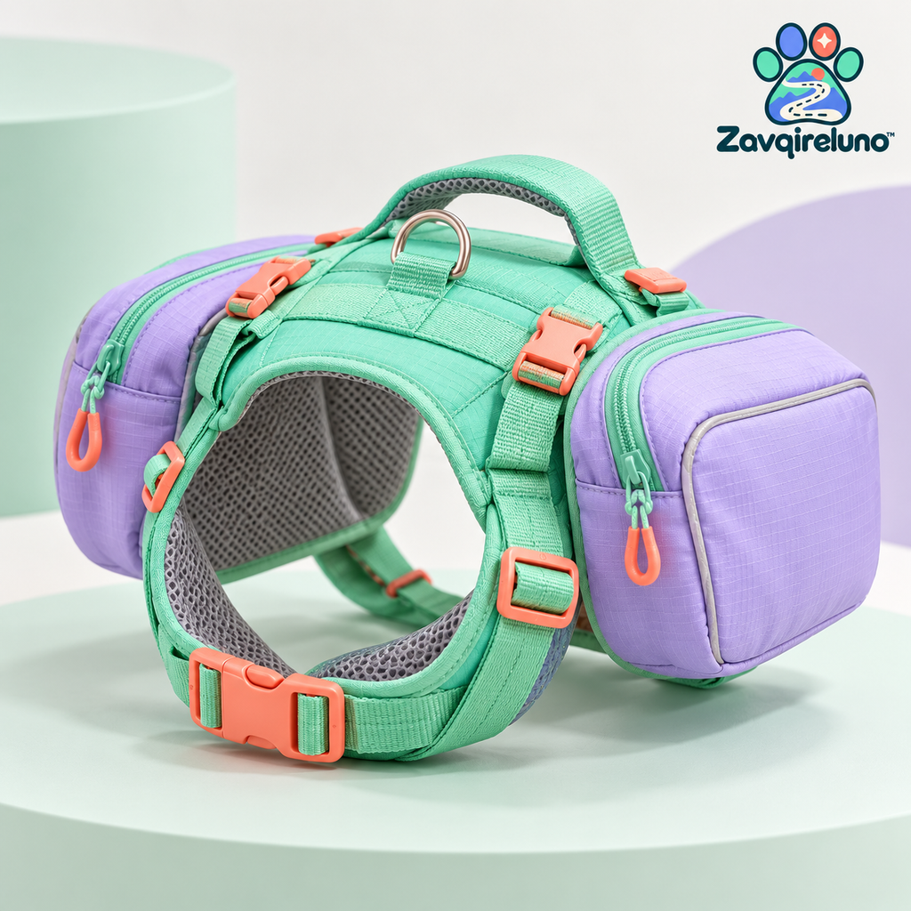 MiniTrek Dog Saddlebag Backpack — main view
