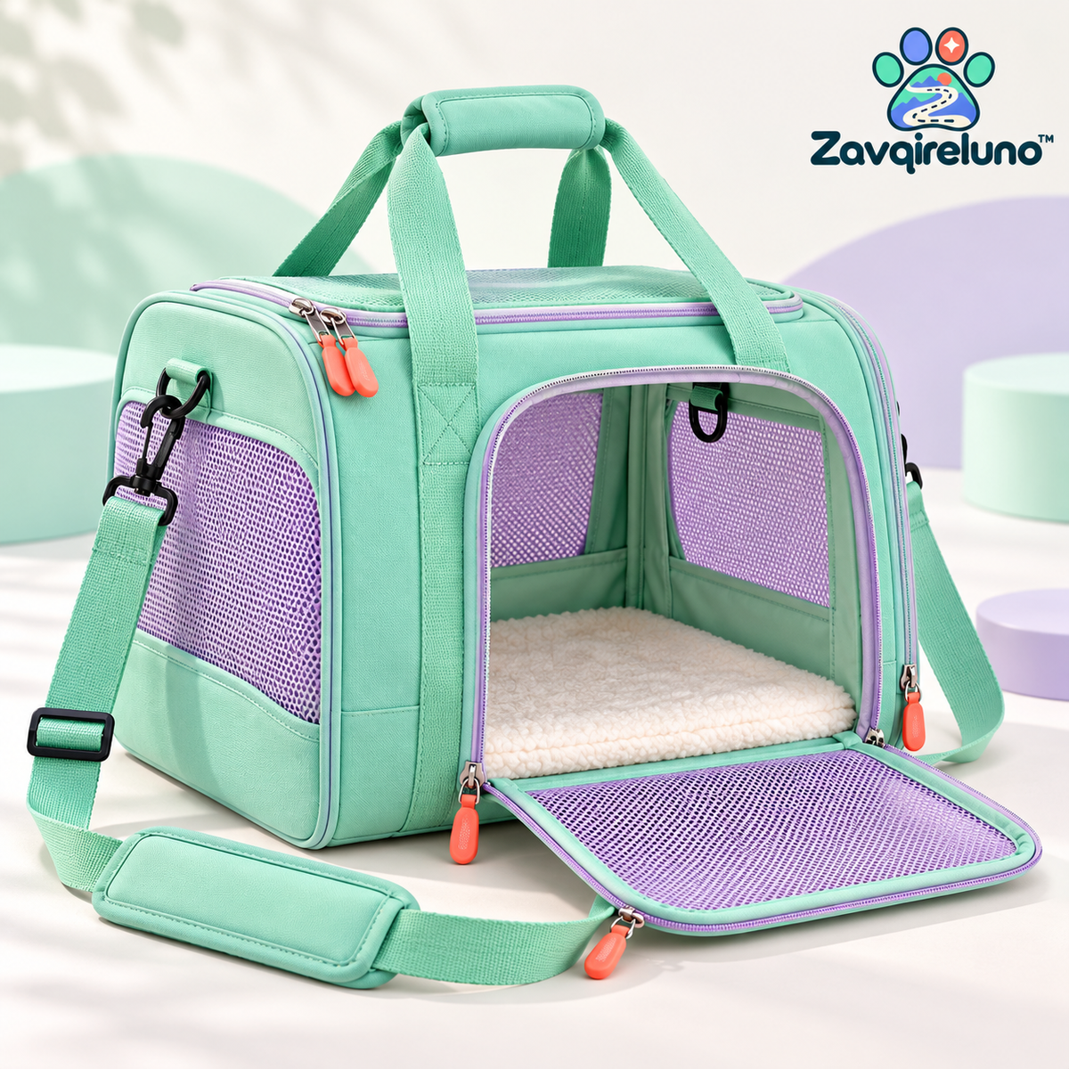 RoamBuddy Soft-Sided Pet Carrier — main view