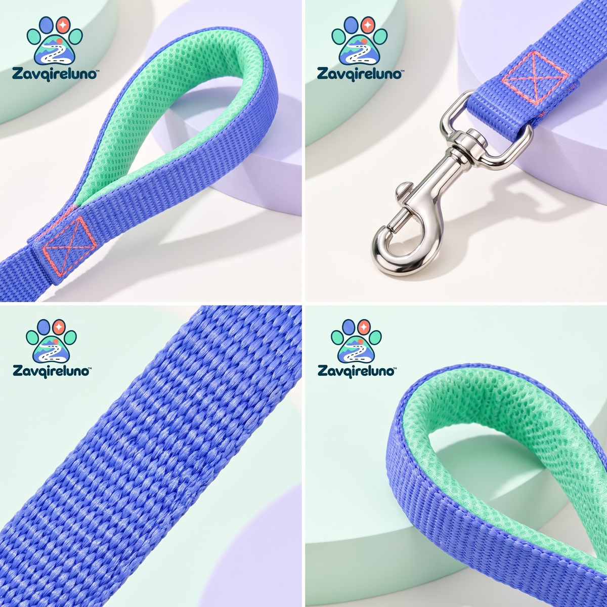 StarHop Adjustable Dog Collar — detail view