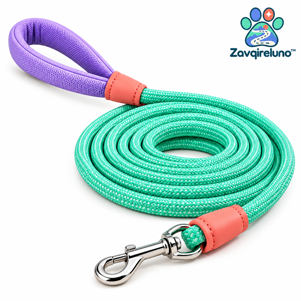 RoamLoop Rope Dog Leash — detail view