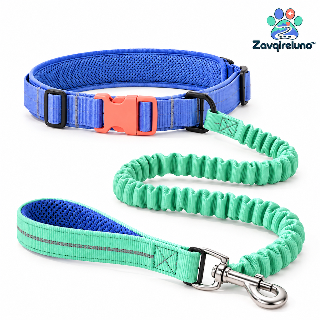 StrideBuddy Waist-Belt Dog Leash — detail view